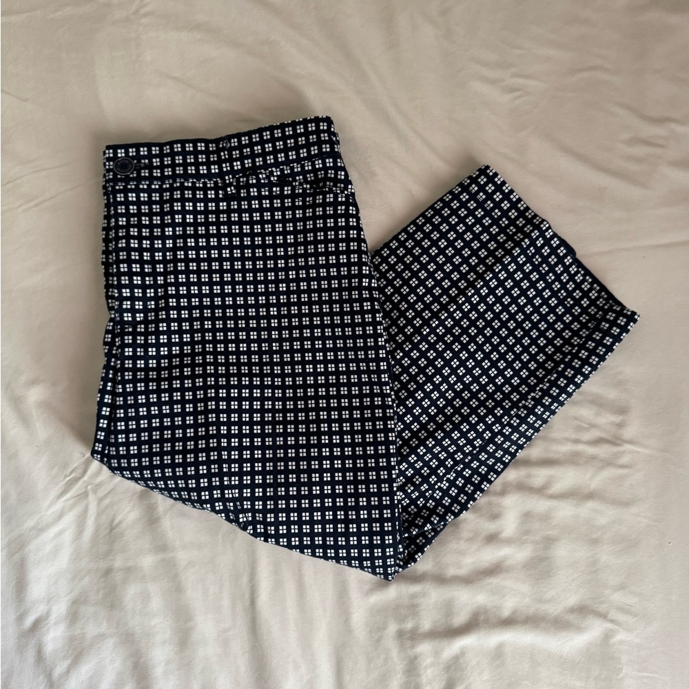 Gloria Vanderbilt Checkered Capris